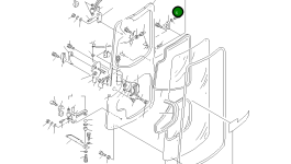 Фиксатор YM172176-67090 Komatsu