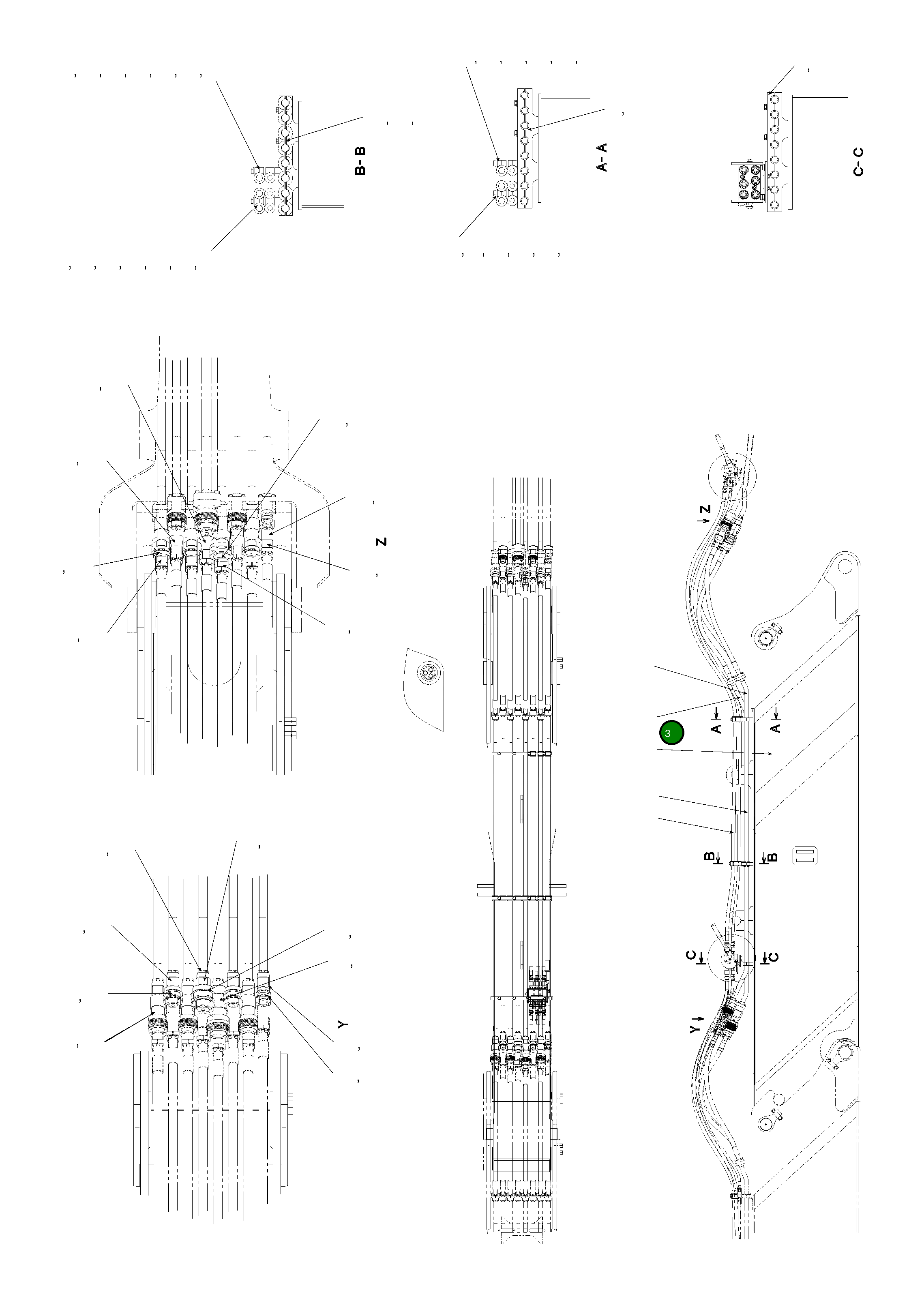 Трубка 208-70-KD120NK Komatsu
