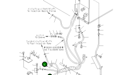 Трубка 23B-04-32130 Komatsu