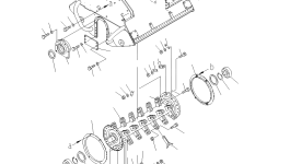 Уплотнение FF3819-70170 Komatsu