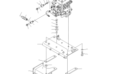 Управляющий клапан 723-53-16300 Komatsu