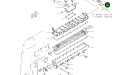 Труба 6222-61-6470 Komatsu