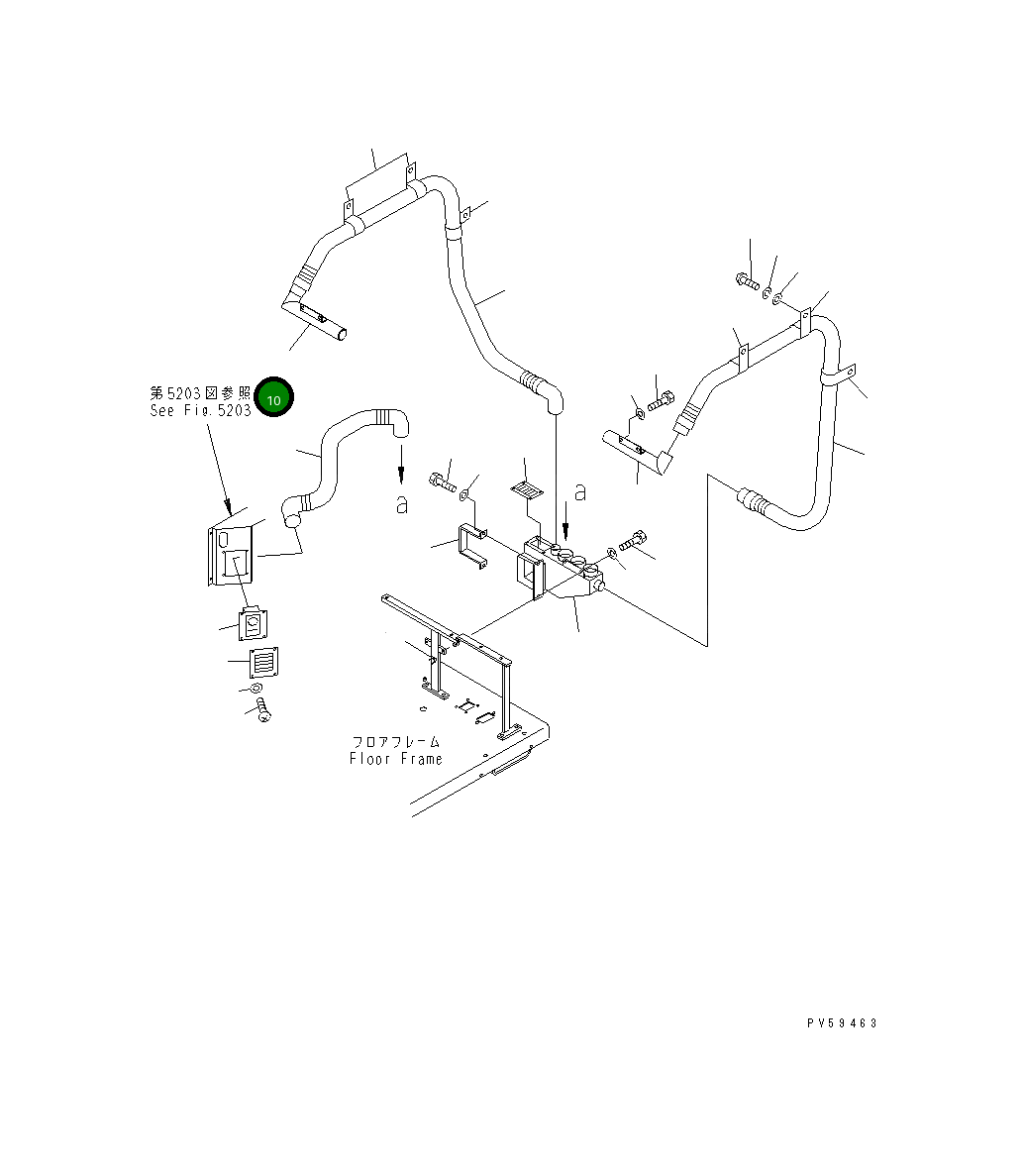 Труба 234-809-9360 Komatsu