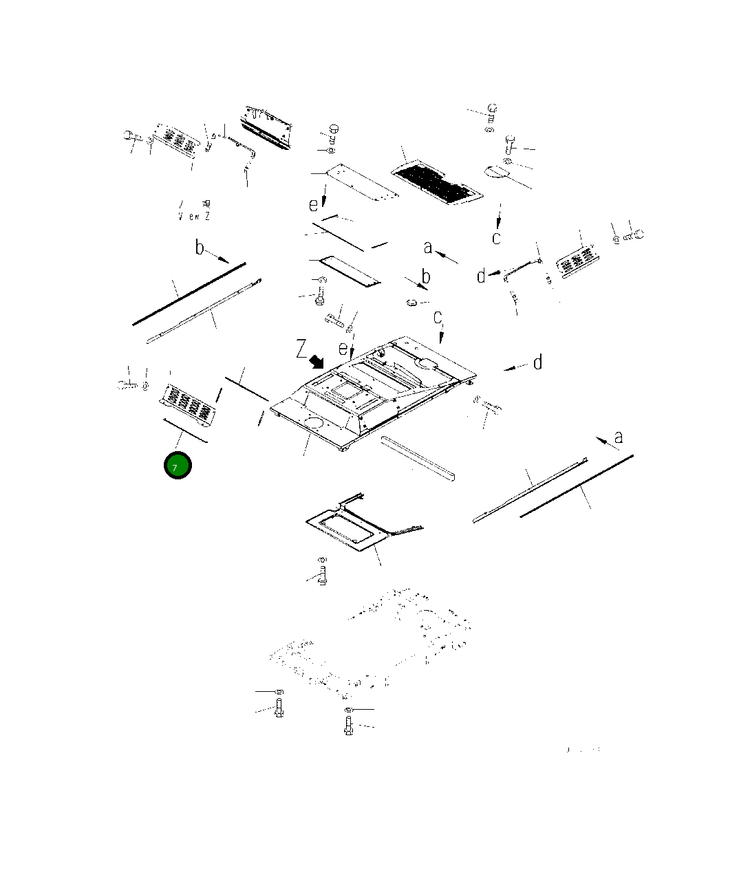 Уплотнение 419-54-62770 Komatsu