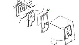 Уплотнение 421-56-Z1870 Komatsu