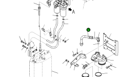 Трубка 561-84-81490 Komatsu