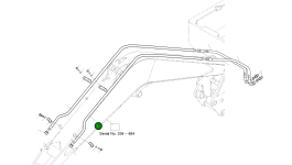 Труба 2140-1687 Komatsu