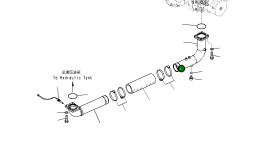 Трубка 208-62-74870 Komatsu