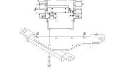 Управляющий клапан 723-43-12101 Komatsu