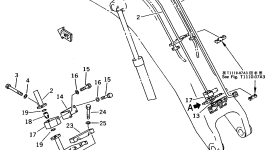 Трубка 209-62-68120 Komatsu