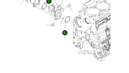 Уплотнение 498-39-08 Komatsu