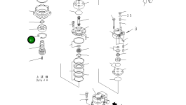 Стопорное кольцо YM172168-73450 Komatsu
