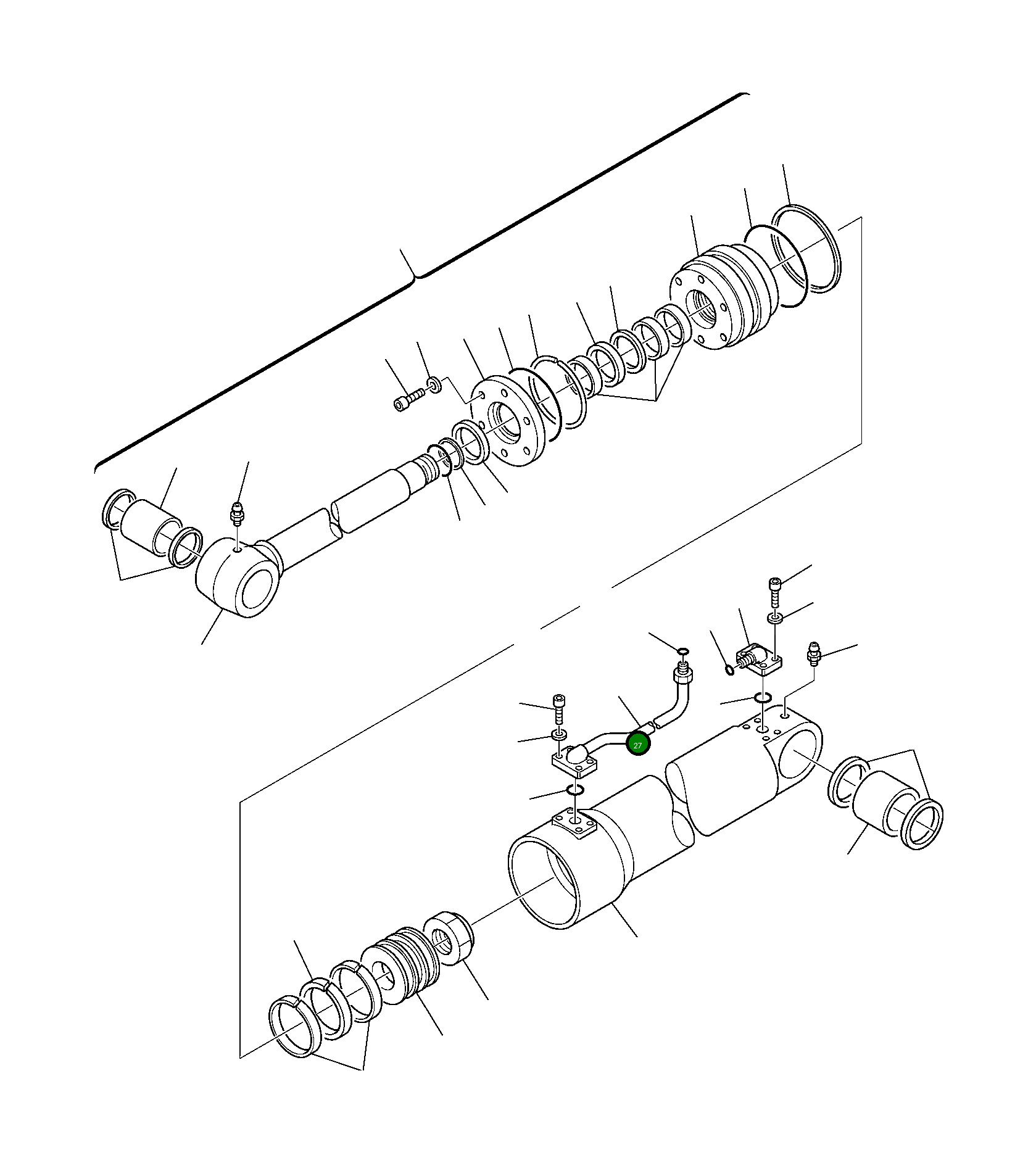 Труба 226-61-11310 Komatsu