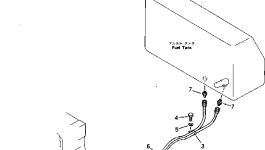 Трубка 144-04-51120 Komatsu