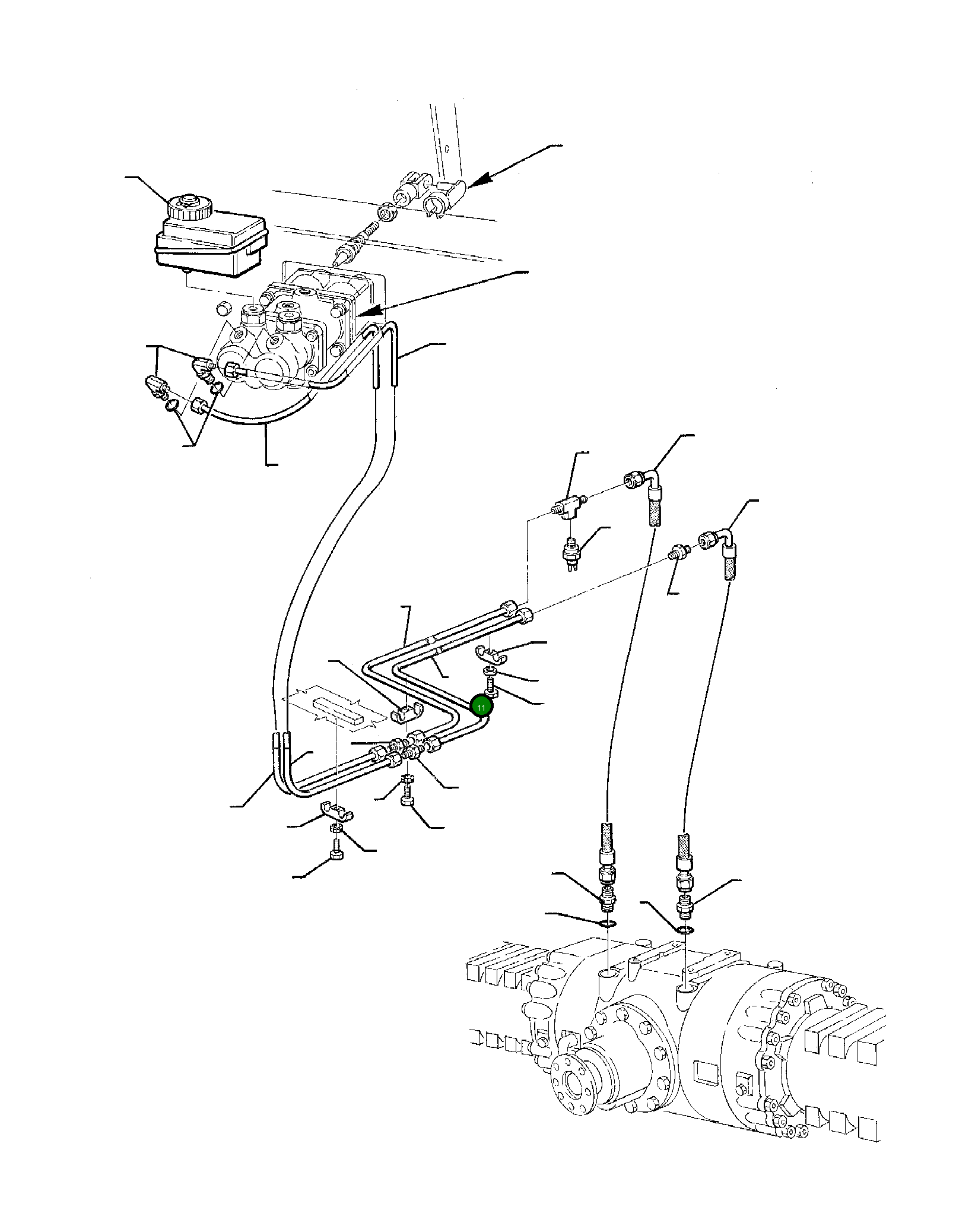 Труба 312217060 Komatsu