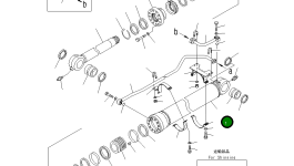 Цилиндр 707-13-18960 Komatsu