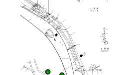 Трубка 209-62-K1280 Komatsu