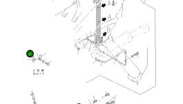 Трубка 427-70-24140 Komatsu