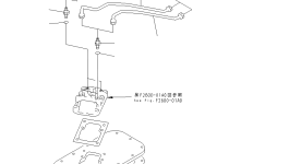 Трубка 154-49-51530 Komatsu