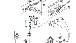 Топливная форсунка 4918165M1 Komatsu