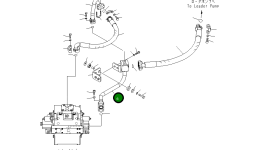 Трубка 425-62-33370 Komatsu
