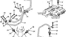 Трубка 202-62-58112 Komatsu