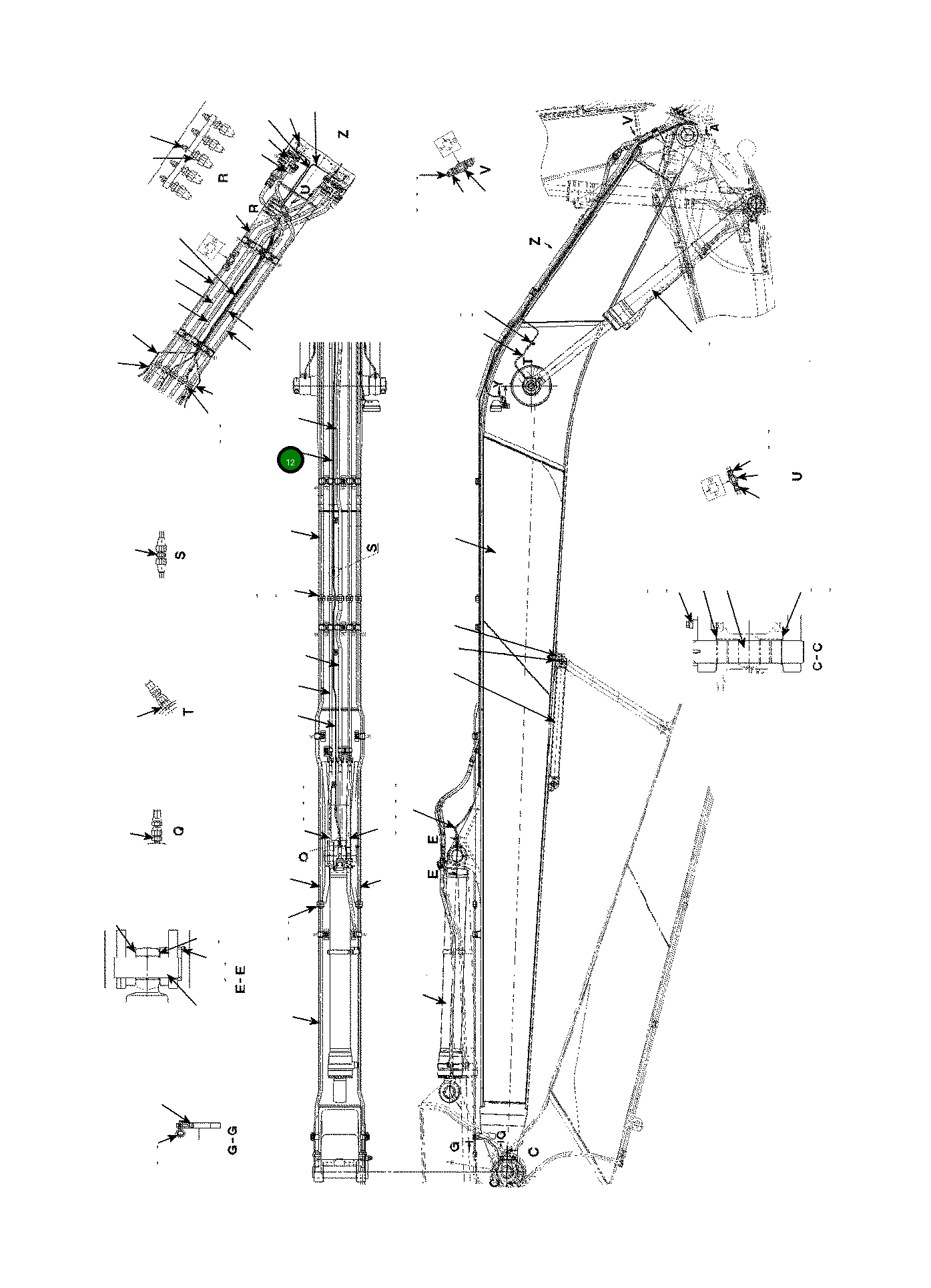 Трубка 208-70-83260 Komatsu