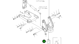Хвостовик 175-79-32131 Komatsu