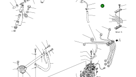 Трубка 6204-71-5570 Komatsu