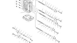 Управляющий клапан 723-37-10105 Komatsu