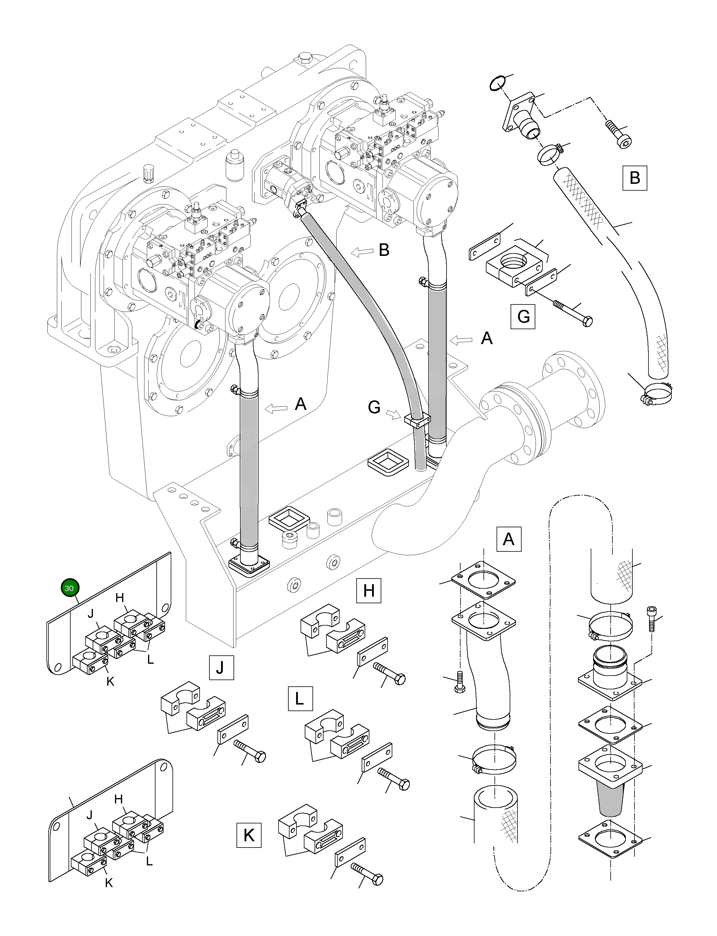 Фиксатор 912 787 40 Komatsu