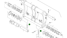 Установочный штифт 42U-70-H0R10 Komatsu