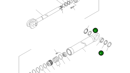 Уплотнение 707-77-18010 Komatsu