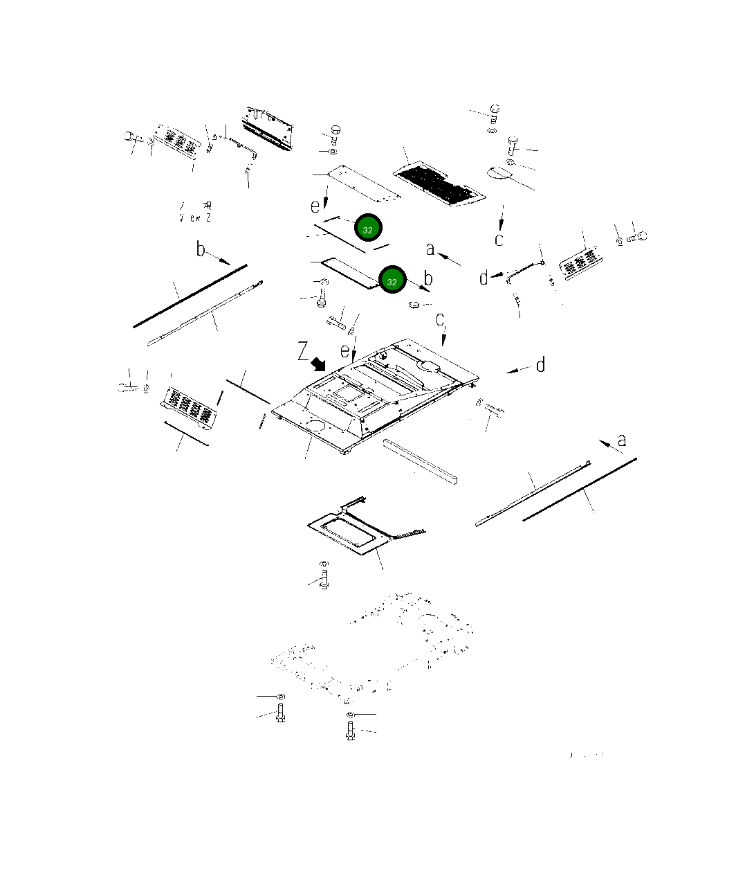 Уплотнение 419-54-62470 Komatsu