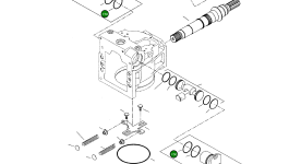 Уплотнительное кольцо 9004104-0310 Komatsu