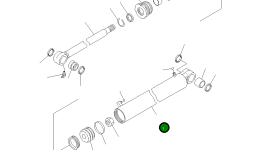 Цилиндр 707-11-75830 Komatsu