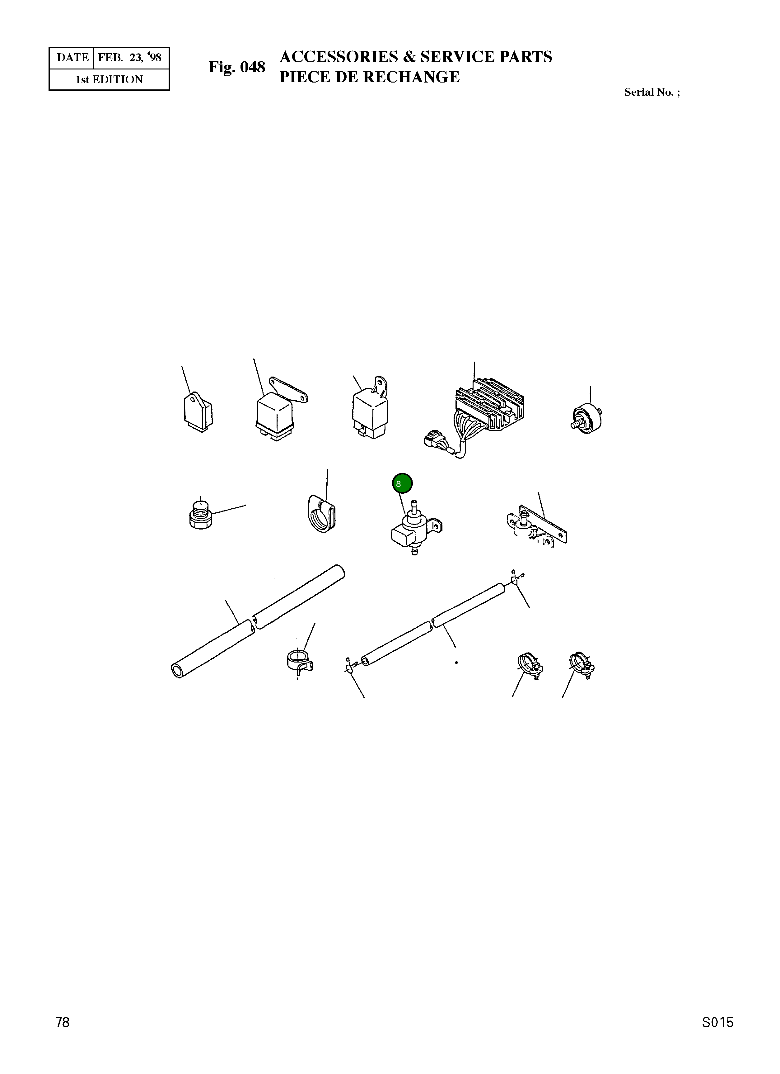 Топливный насос 52200-2674-2 Komatsu