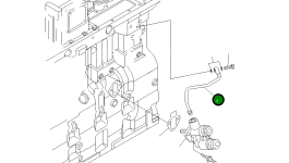 Трубка 6742-01-2180 Komatsu