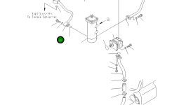 Трубка 134-49-24121 Komatsu
