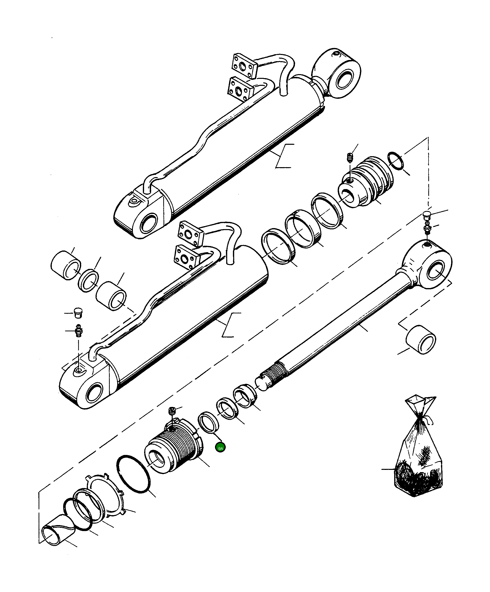 Уплотнение 4915641M1 Komatsu