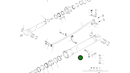Цилиндр 707-13-15540 Komatsu
