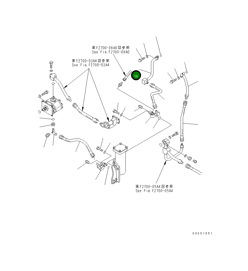 Трубка 176-49-41261 Komatsu