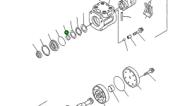 Уплотнение 416-64-15582 Komatsu