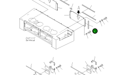 Уплотнение 42C-54-13810 Komatsu