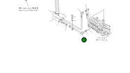 Трубка 20C-973-3110 Komatsu