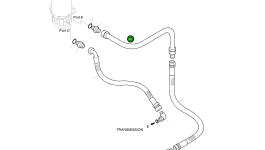 Труба 2140-1519 Komatsu