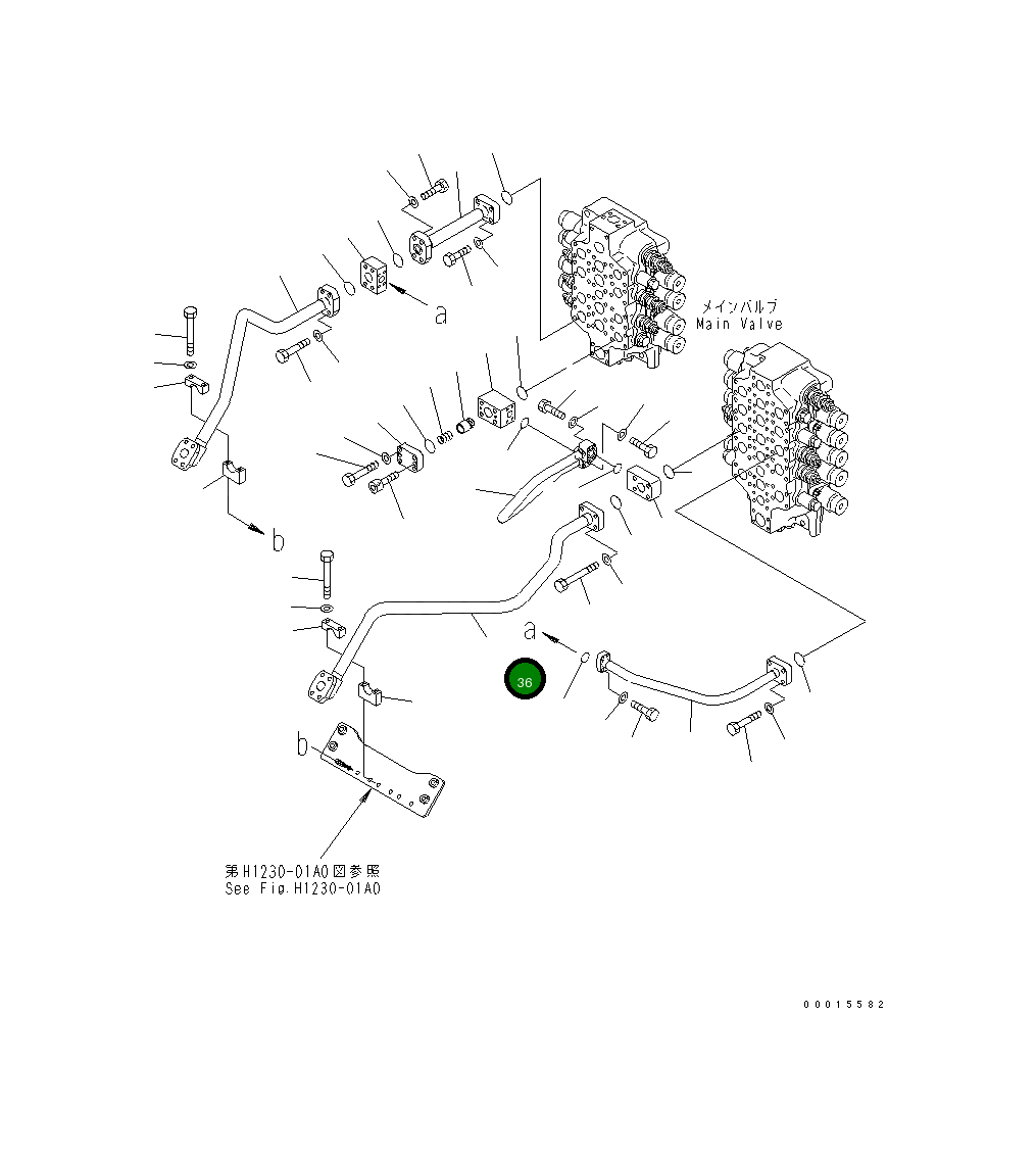 Трубка 209-62-73470 Komatsu