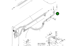 Трубка 234-60-34470 Komatsu