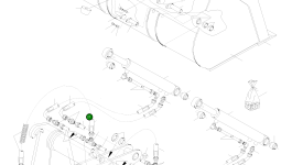 Труба 42Y-71-H0P46 Komatsu