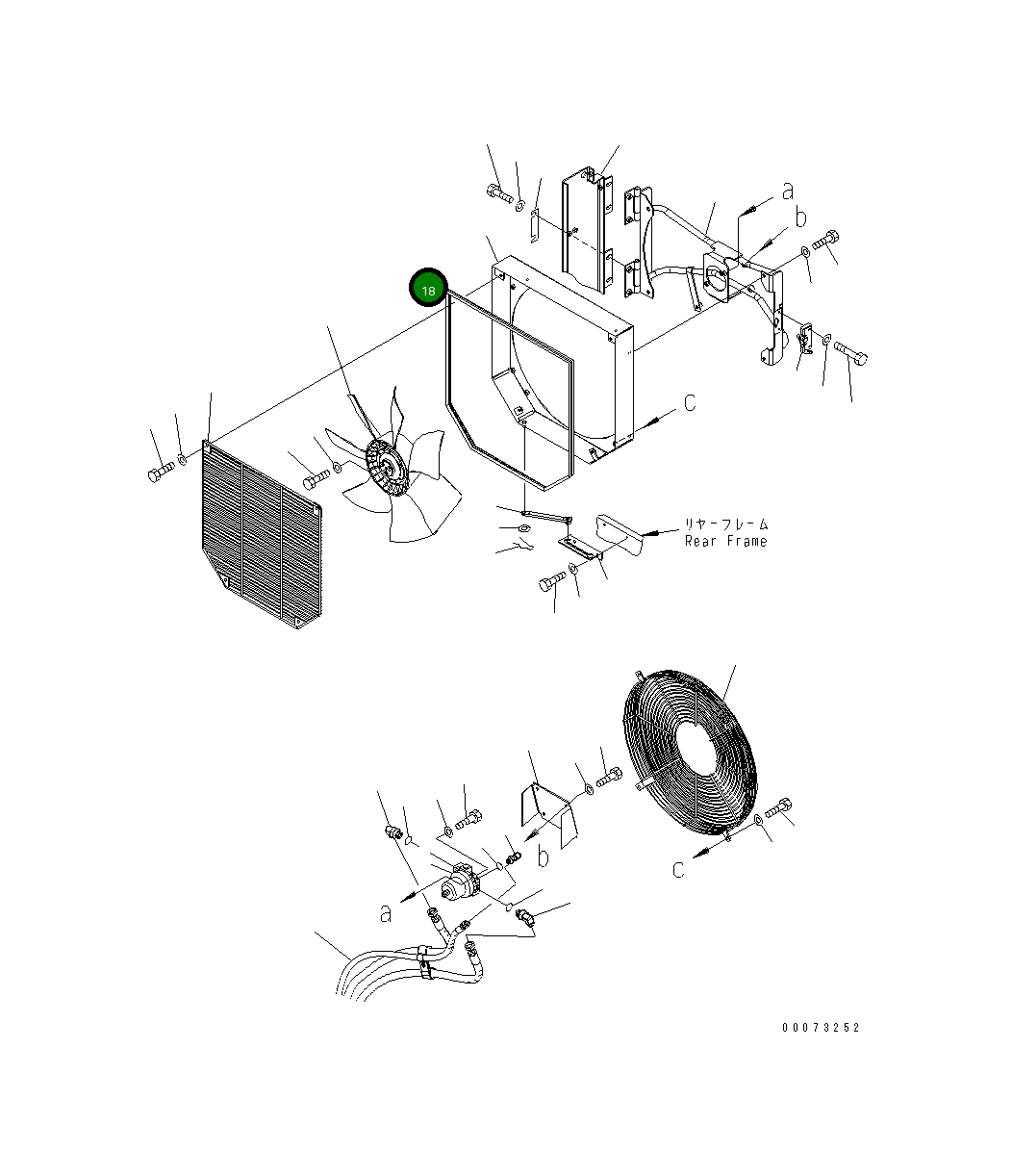 Уплотнение 418-03-A1170 Komatsu